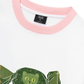 Áo Thun Ringer Relaxed Fit Candy Cat