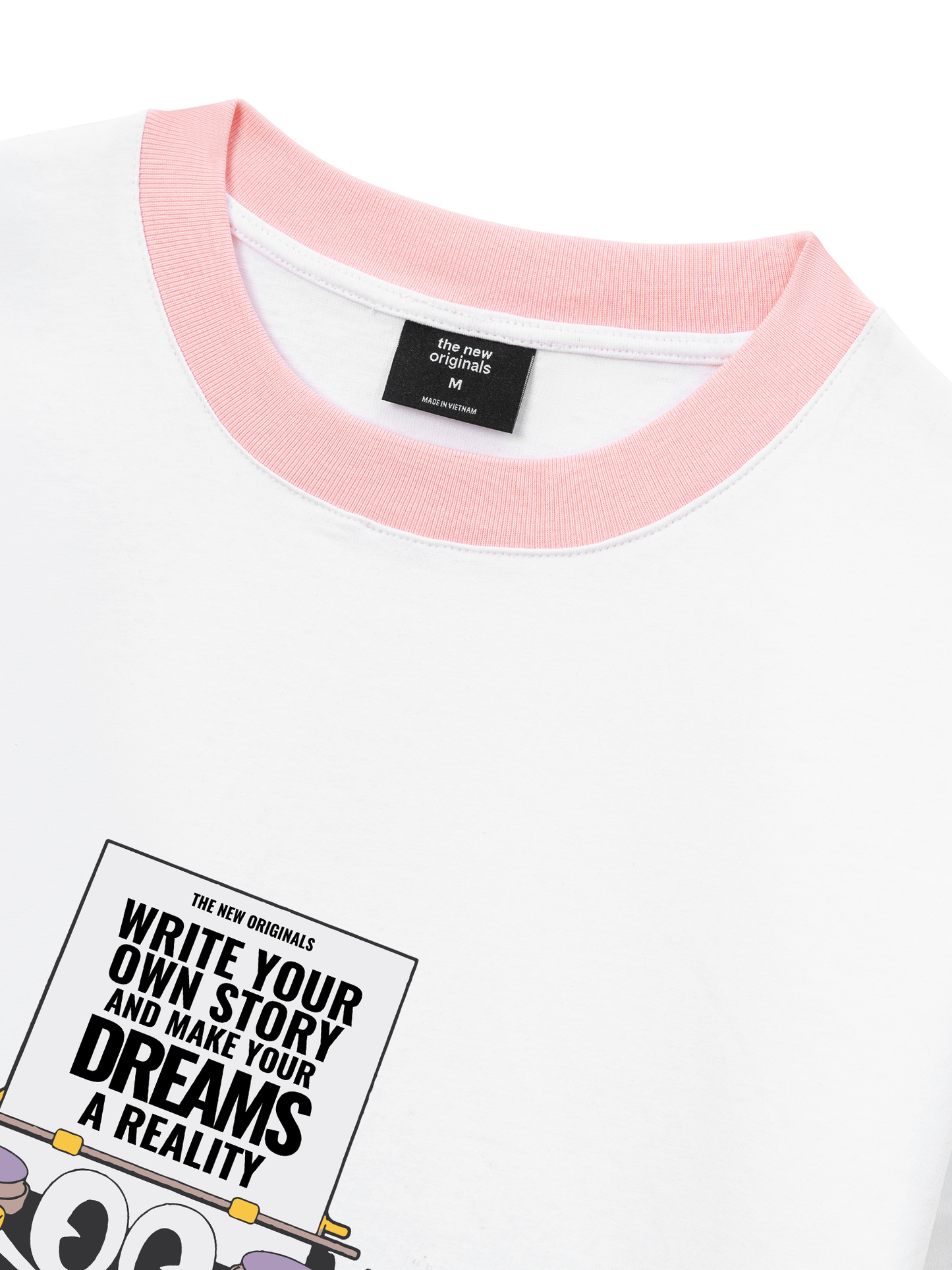 Áo Thun Ringer Relaxed Fit Write Your Own Story