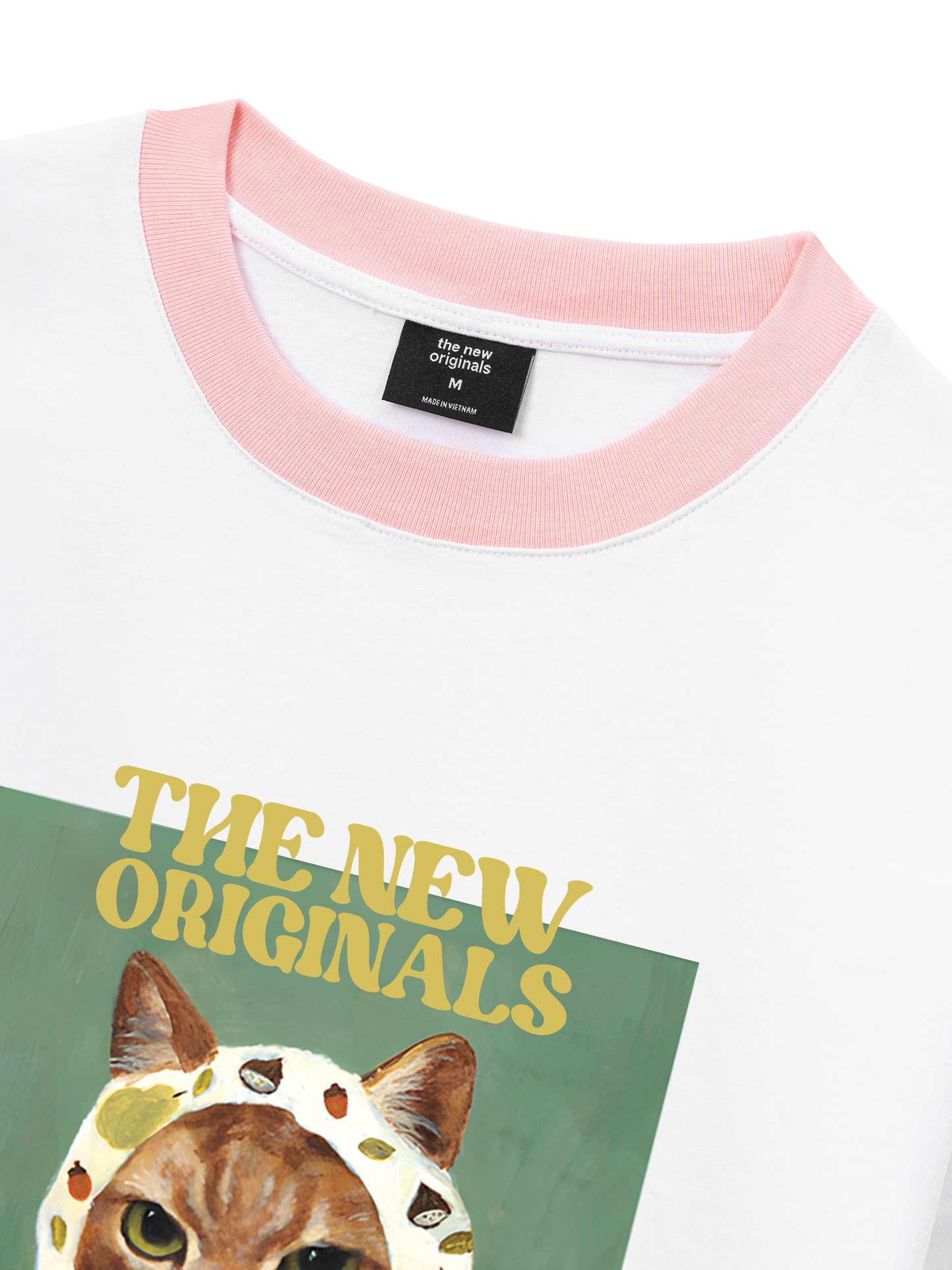 Áo Thun Ringer Relaxed Fit Lady cat