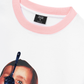 Áo Thun Ringer Relaxed Fit Funny spoon-covered face boy