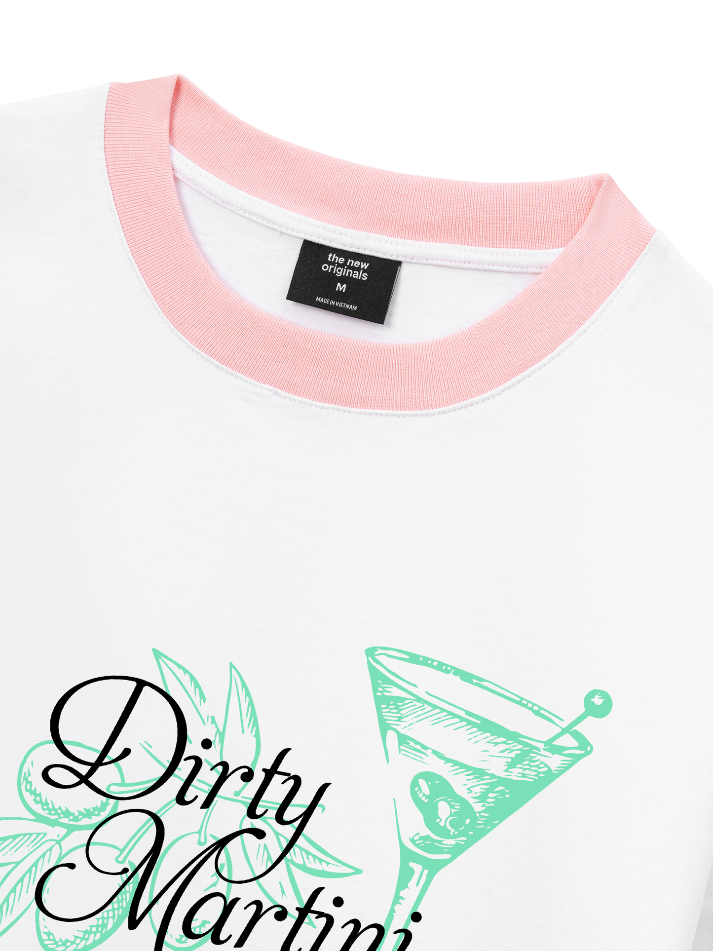 Áo Thun Ringer Relaxed Fit Fresh Dirty Martini