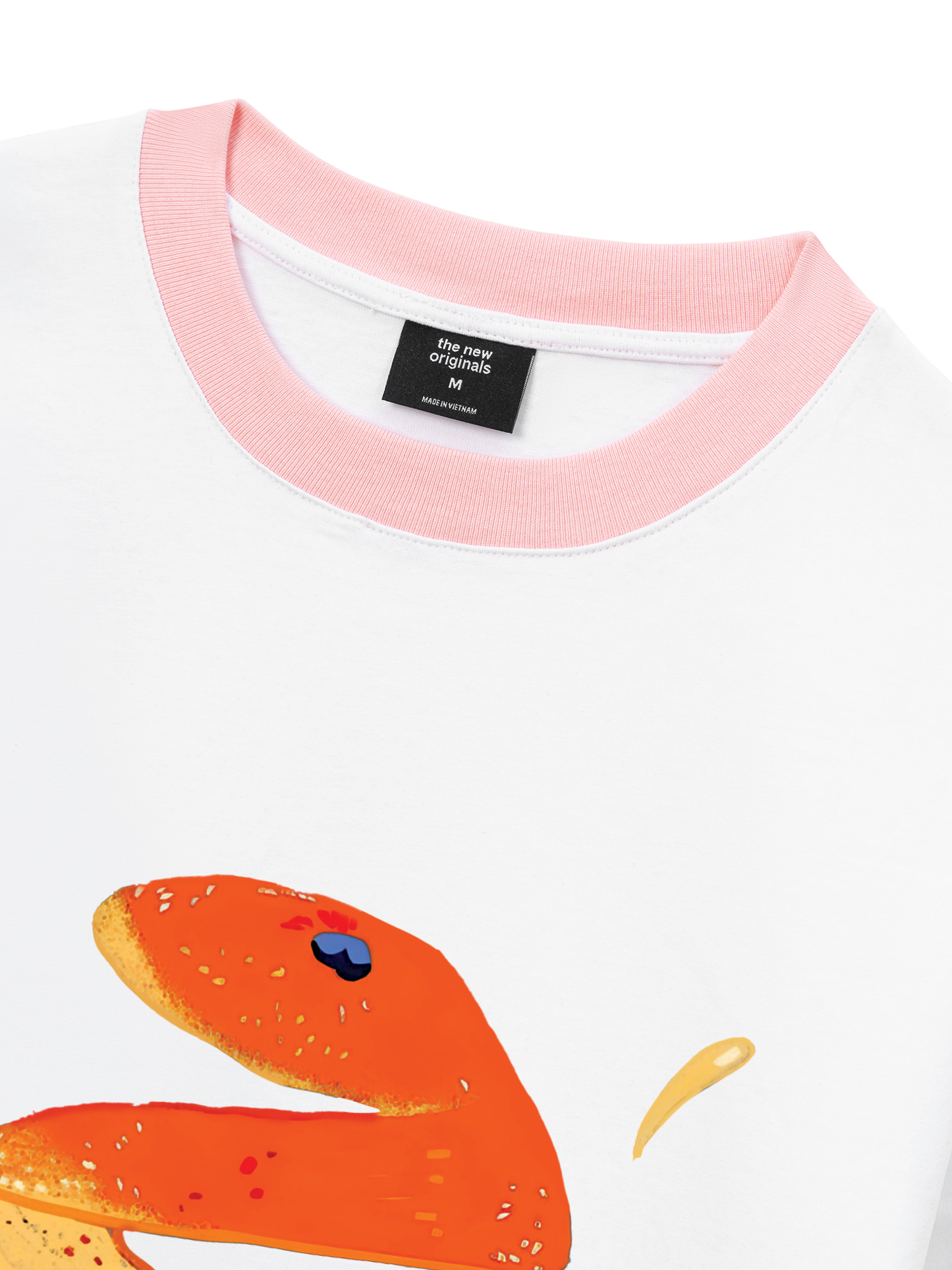 Áo Thun Ringer Relaxed Fit Orange Fruit