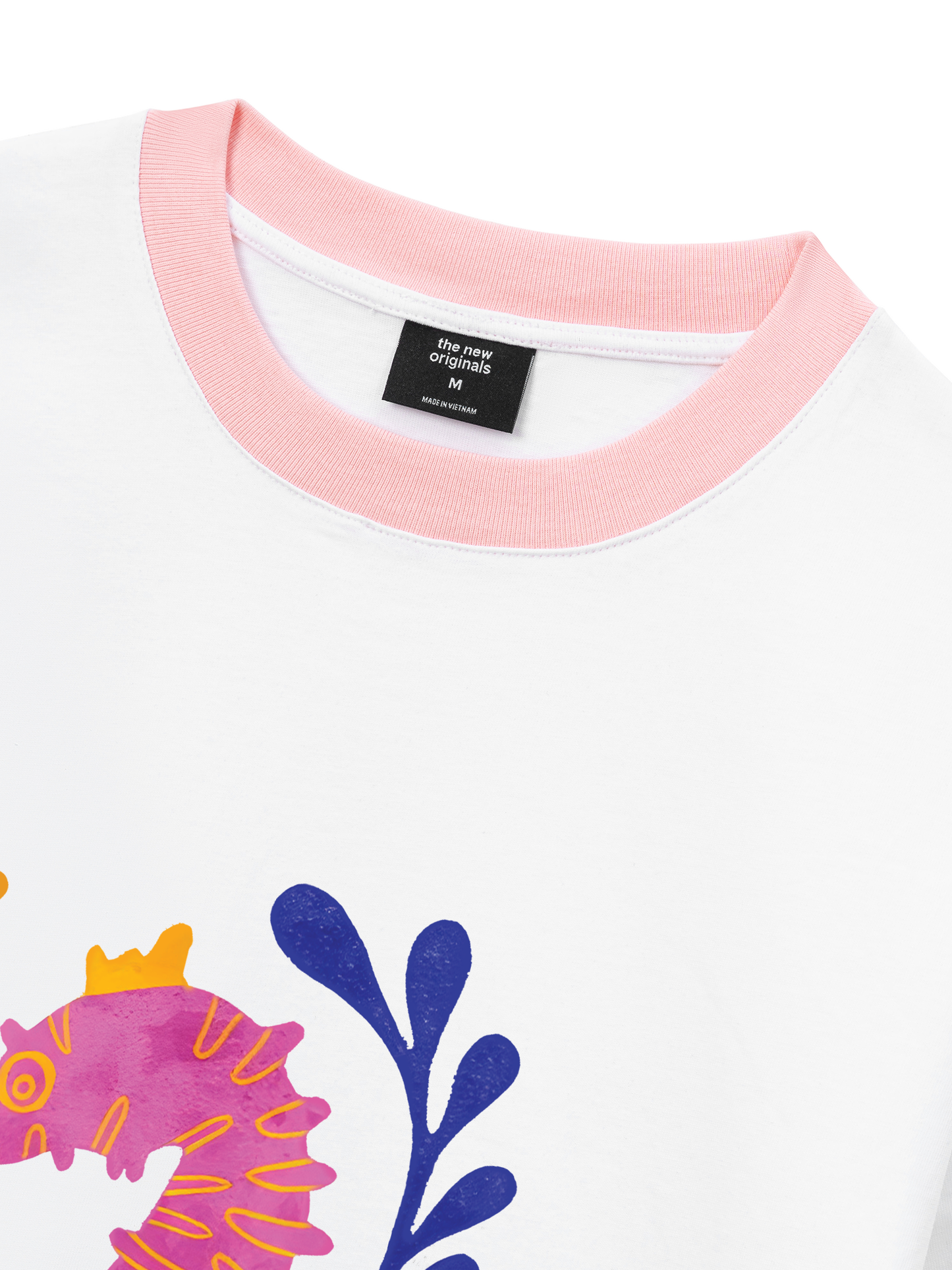 Áo Thun Ringer Relaxed Fit Sea Calling