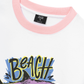 Áo Thun Ringer Relaxed Fit Ocean Beach Vibes Shark