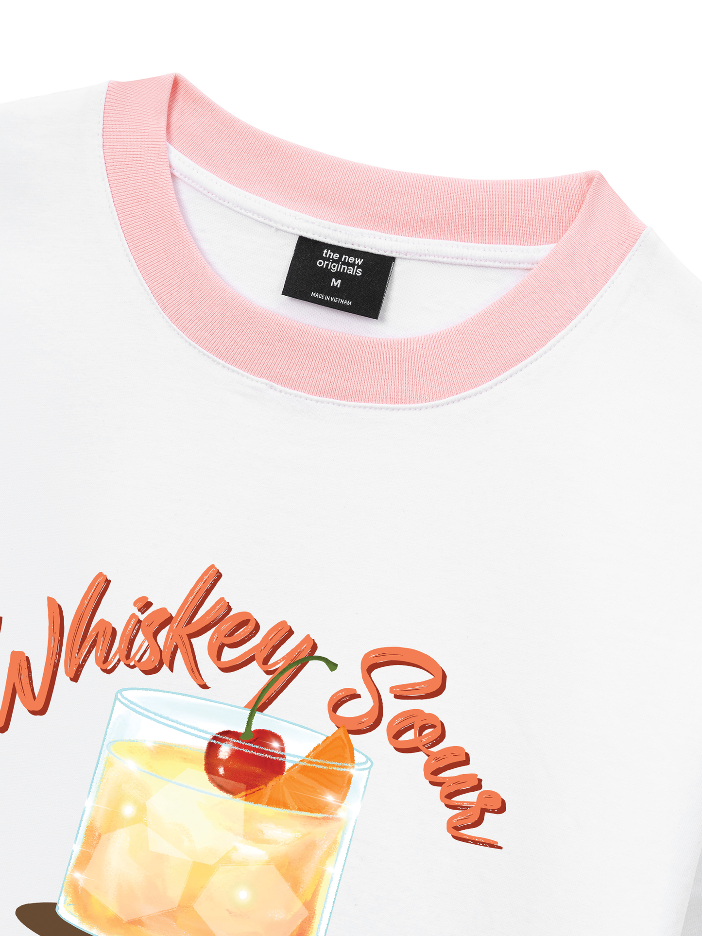 Áo Thun Ringer Relaxed Fit Whiskey Sour