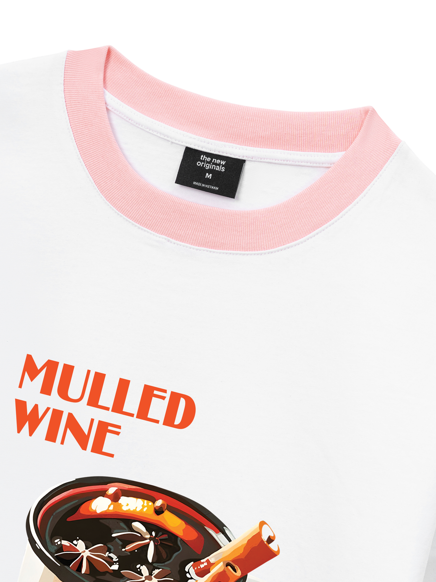 Áo Thun Ringer Relaxed Fit MULLED WINE
