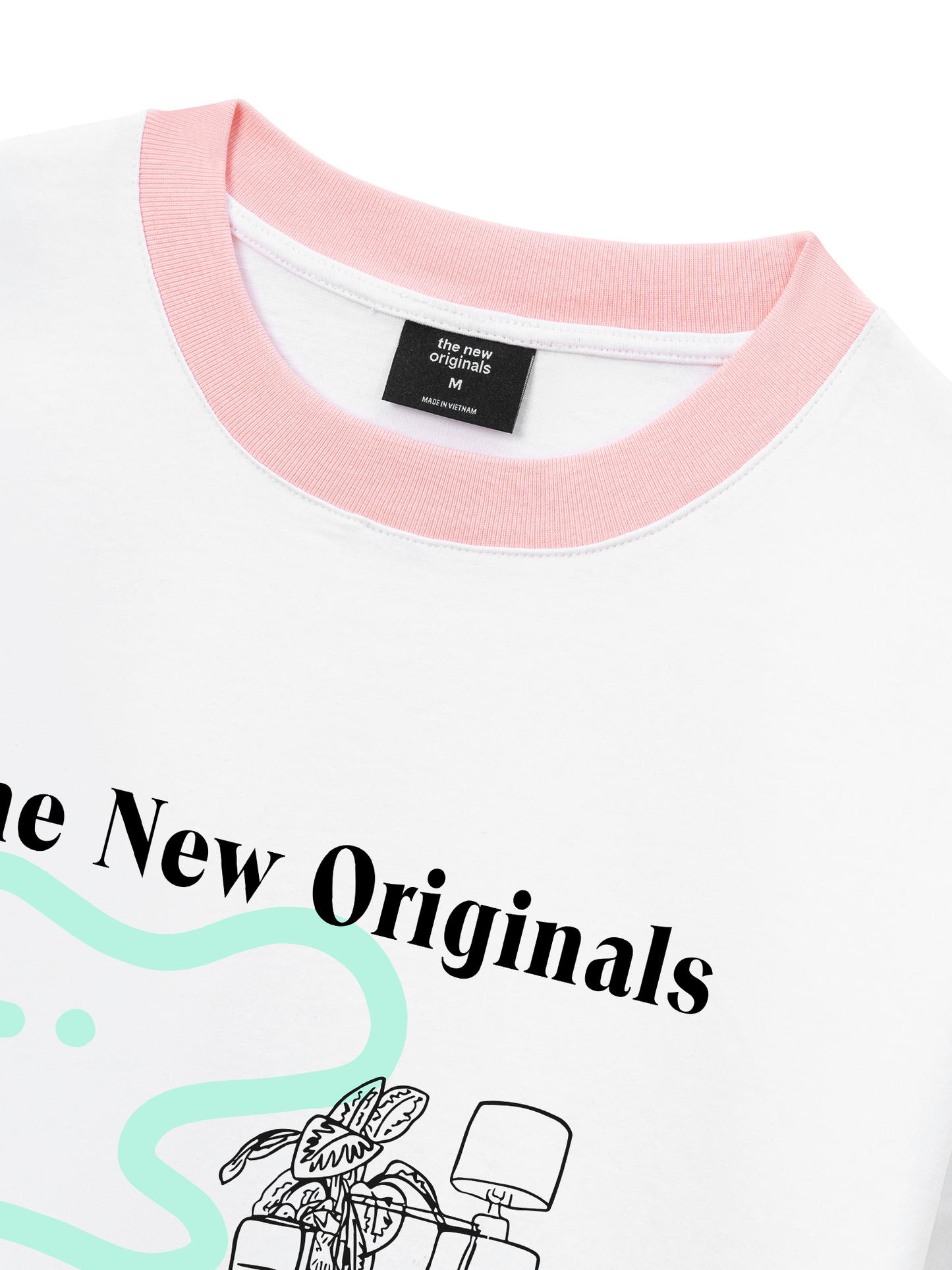Áo Thun Ringer Relaxed Fit TROPICAL Simple Moments