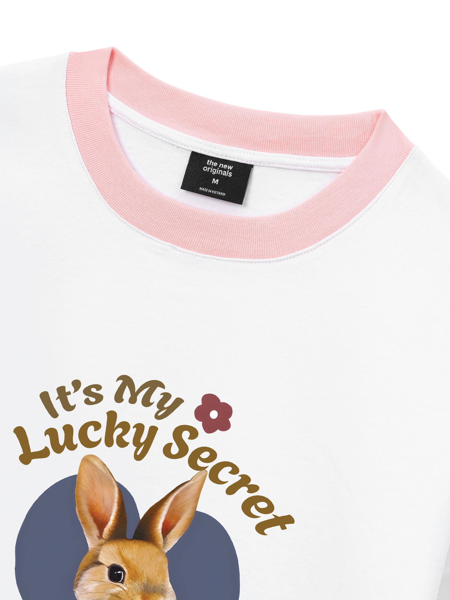 Áo Thun Ringer Relaxed Fit It_s my lucky secret