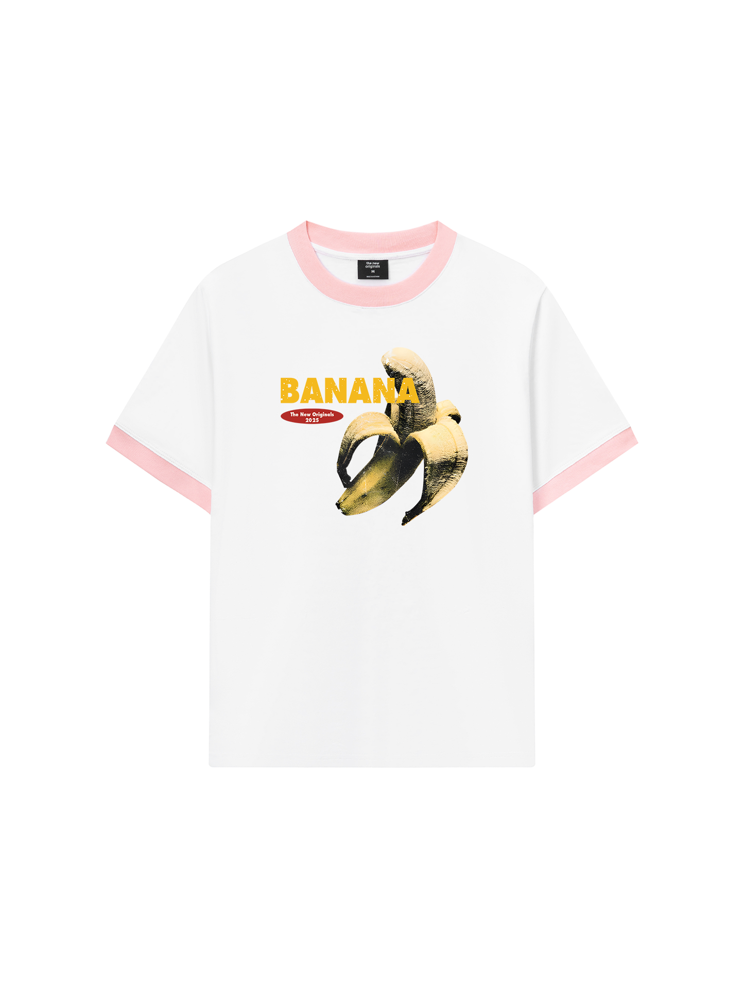 Áo Thun Ringer Relaxed Fit Summer Vibes Retro Bananaa