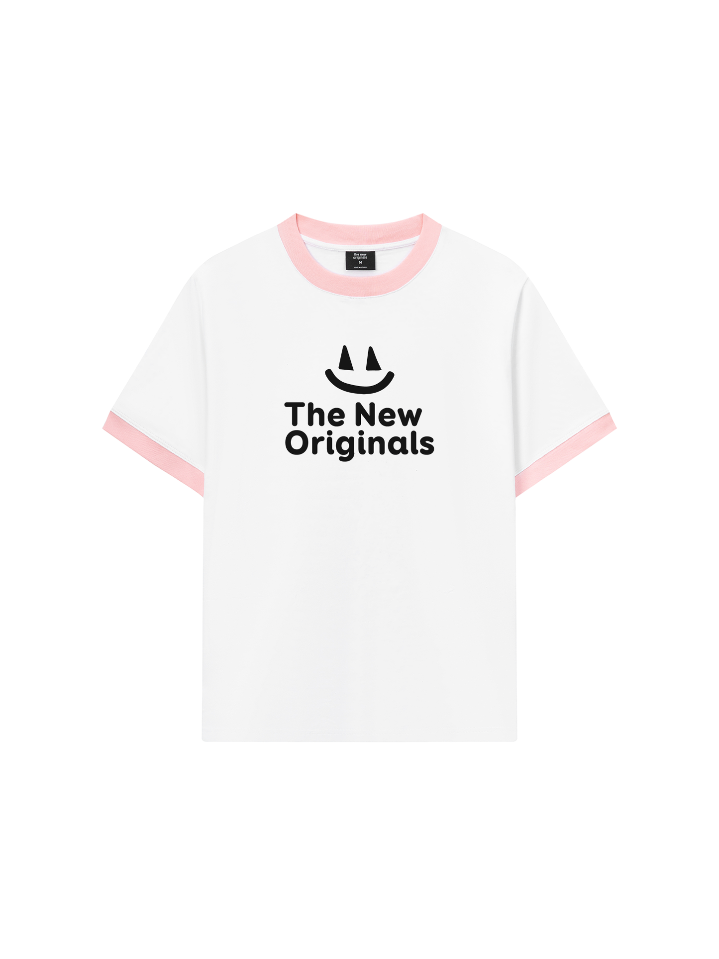 Áo Thun Ringer Relaxed Fit Be Bold Simple Smile