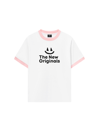 Áo Thun Ringer Relaxed Fit Be Bold Simple Smile