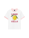 Áo Thun Ringer Relaxed Fit Summer Lemon Cello