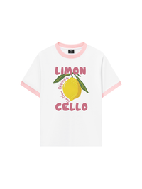 Áo Thun Ringer Relaxed Fit Summer Lemon Cello