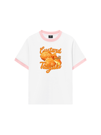 Áo Thun Ringer Relaxed Fit Foody Custard Taiyaki