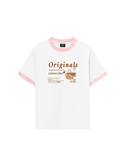 Áo Thun Ringer Relaxed Fit  Originals Autumn