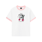 Áo Thun Ringer Relaxed Fit Animal Rainy Puppy