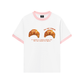 Áo Thun Ringer Relaxed Fit Croissant Quote