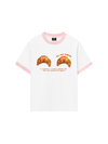 Áo Thun Ringer Relaxed Fit Croissant Quote