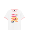 Áo Thun Ringer Relaxed Fit Summer Vibes GoTo Beach Cowboy