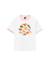 Áo Thun Ringer Relaxed Fit Summer Vibes