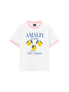 Áo Thun Ringer Relaxed Fit Summer Vibes Amalfi Coast