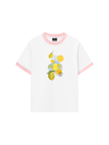 Áo Thun Ringer Relaxed Fit Summer Vibes Lemon Shopping