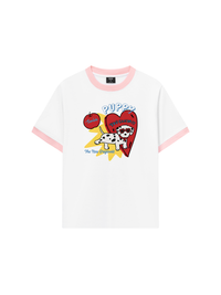 Áo Thun Ringer Relaxed Fit Puppy You Can Do It