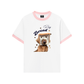 Áo Thun Ringer Relaxed Fit Sweet Pastry Bread Dog
