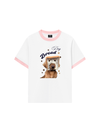 Áo Thun Ringer Relaxed Fit Sweet Pastry Bread Dog