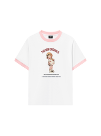 Áo Thun Ringer Relaxed Fit Only Happiness everyday