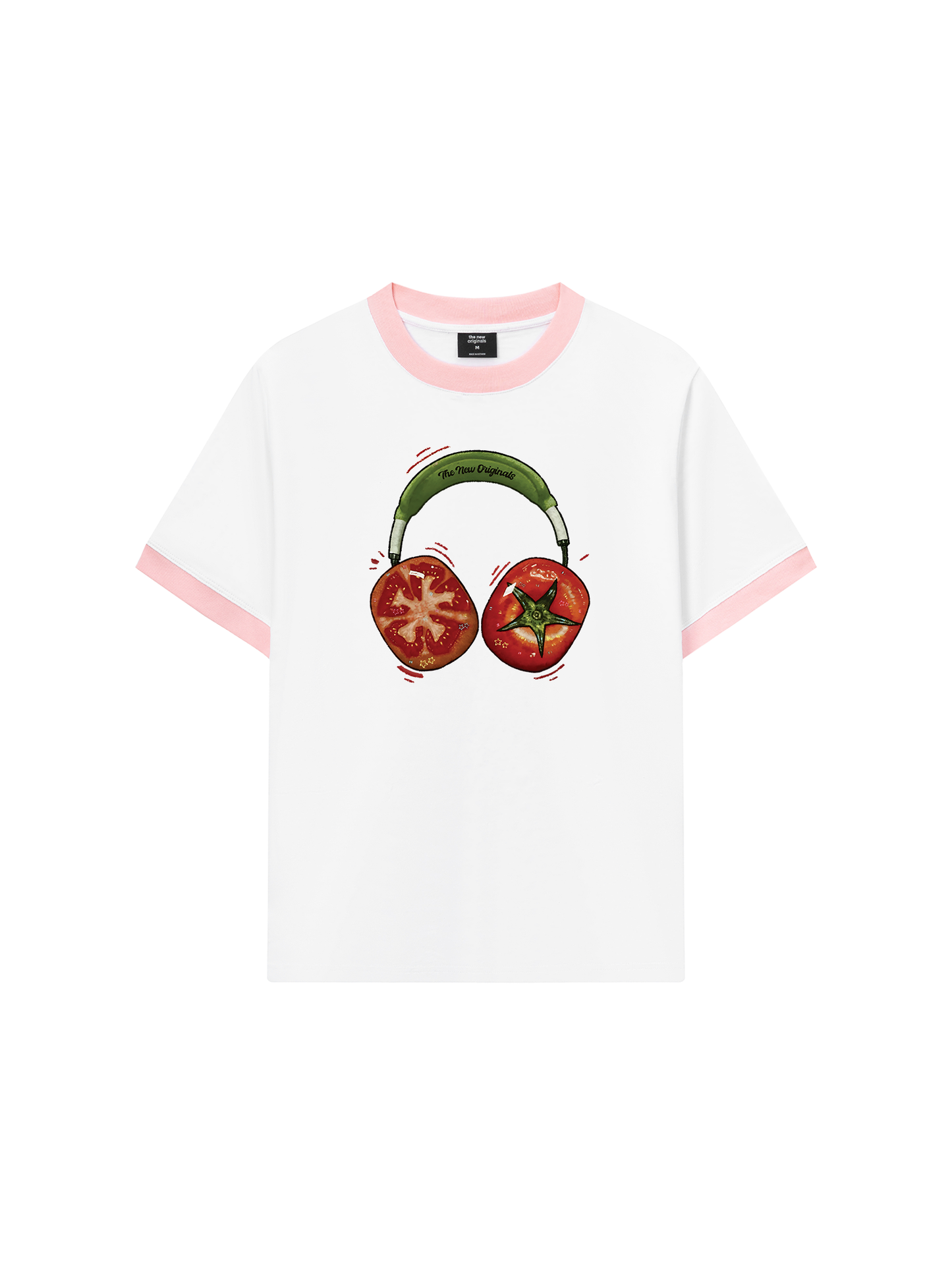 Áo Thun Ringer Relaxed Fit Tomato Chill Chill