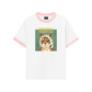 Áo Thun Ringer Relaxed Fit Lady cat