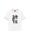 Áo Thun Ringer Relaxed Fit Love