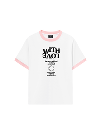 Áo Thun Ringer Relaxed Fit Life Vibe With Love