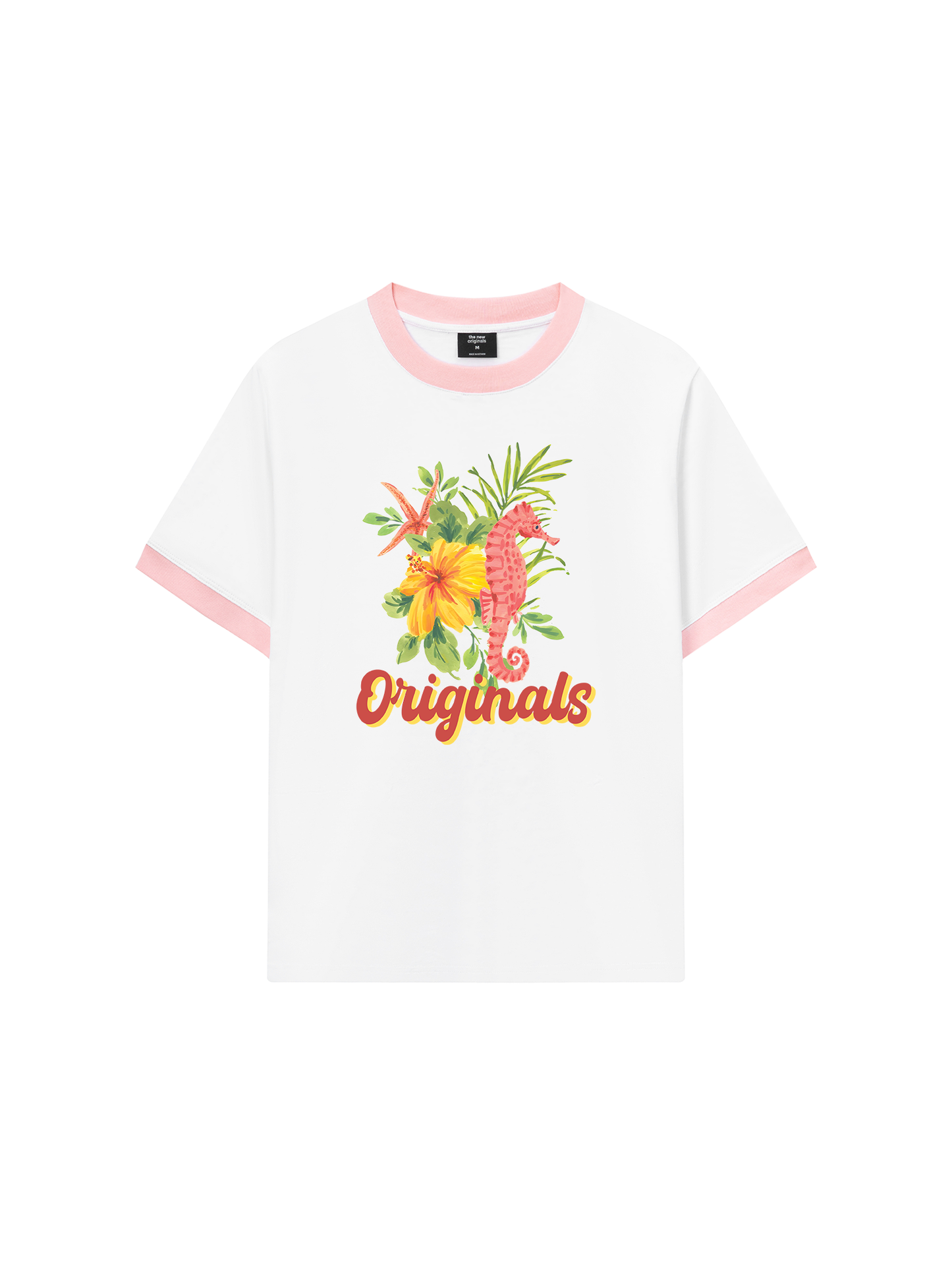 Áo Thun Ringer Relaxed Fit Nature & Summer