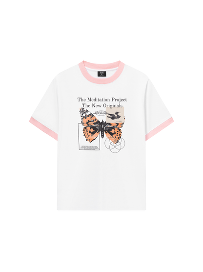 Áo Thun Ringer Relaxed Fit TROPICAL The Stillness