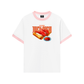 Áo Thun Ringer Relaxed Fit Foody Juicy Sushi
