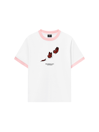 Áo Thun Ringer Relaxed Fit Tropical Be It