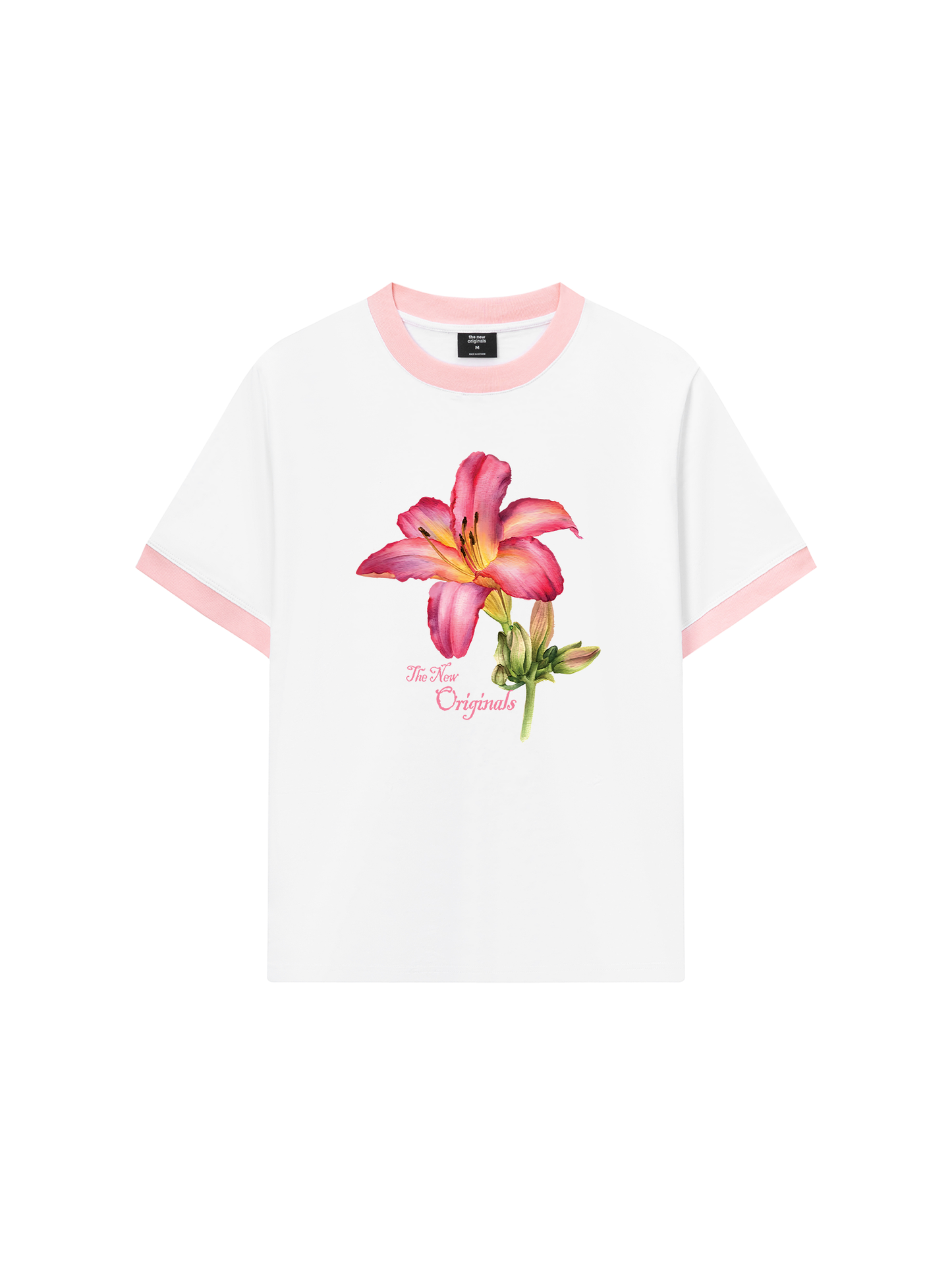 Áo Thun Ringer Relaxed Fit Lily Language