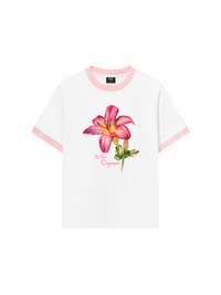 Áo Thun Ringer Relaxed Fit Lily Language