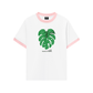 Áo Thun Ringer Relaxed Fit Tropical Monsteraaaa