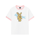 Áo Thun Ringer Relaxed Fit My Name Is Fuzzy Rabbit