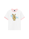 Áo Thun Ringer Relaxed Fit My Name Is Fuzzy Rabbit