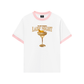 Áo Thun Ringer Relaxed Fit Fresh Lady Night