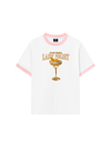 Áo Thun Ringer Relaxed Fit Fresh Lady Night