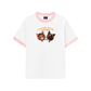Áo Thun Ringer Relaxed Fit Vitamin Meow