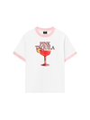 Áo Thun Ringer Relaxed Fit Fresh Pink Tequila