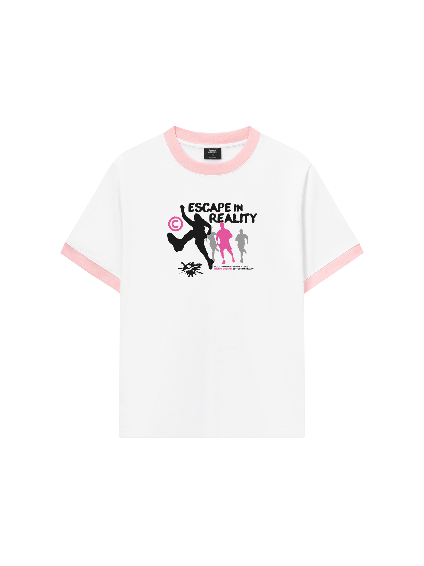 Áo Thun Ringer Relaxed Fit Be Bold Escape In Reality
