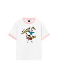 Áo Thun Ringer Relaxed Fit Ocean Shark Surf