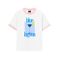 Áo Thun Ringer Relaxed Fit Fresh Blue Lagoon